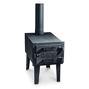 View On Amazon. Guide Gear Outdoor Wood Stove